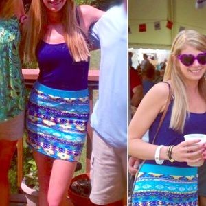 Skirts - Reversible Mini Skirt Skirts - Reversible Mini Skirt